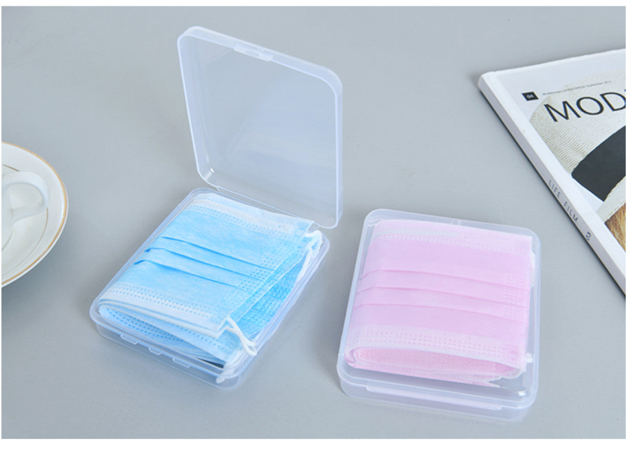 Custom Logo Transparent Mask Storage Box | Premium Corporate Gifts and Custom Gifts