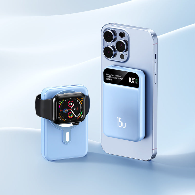 Custom Logo  Rechargeable watch power bank | Premium Corporate Gifts and Custom Gifts