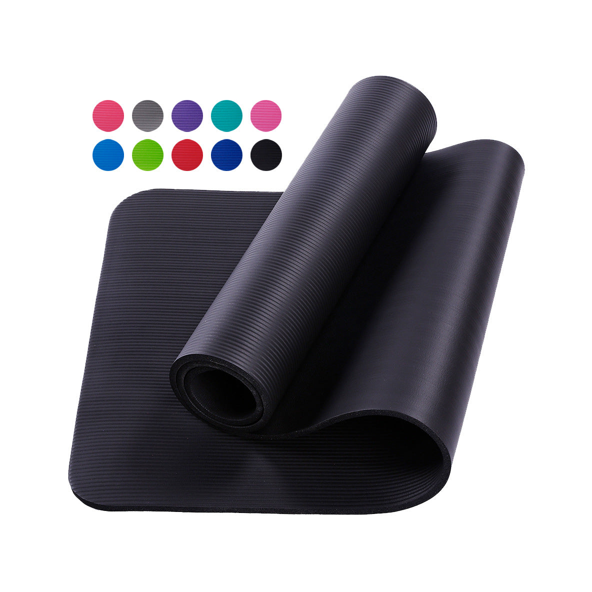 Custom Logo NBR Multi-Colored Yoga Mat | Premium Corporate Gifts and Custom Gifts