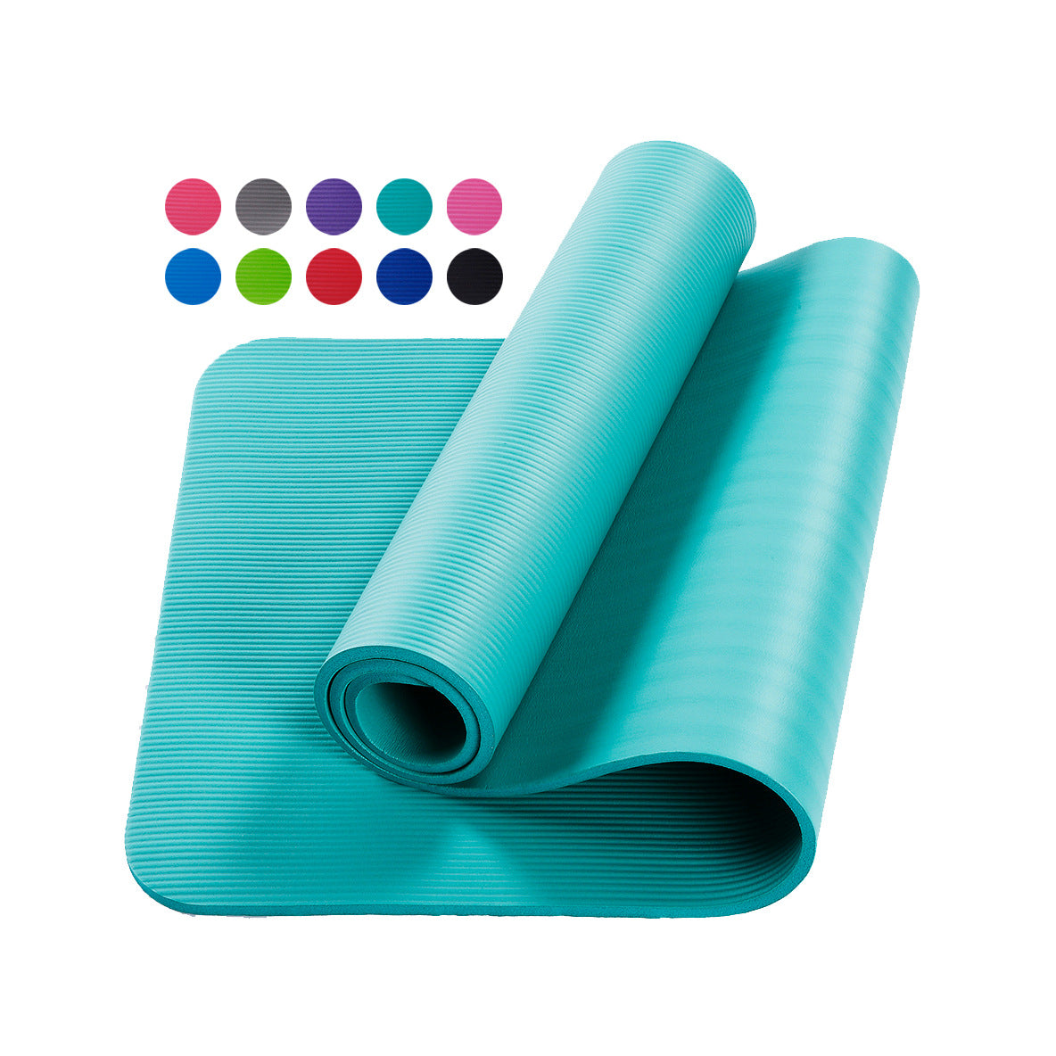 Custom Logo NBR Multi-Colored Yoga Mat | Premium Corporate Gifts and Custom Gifts