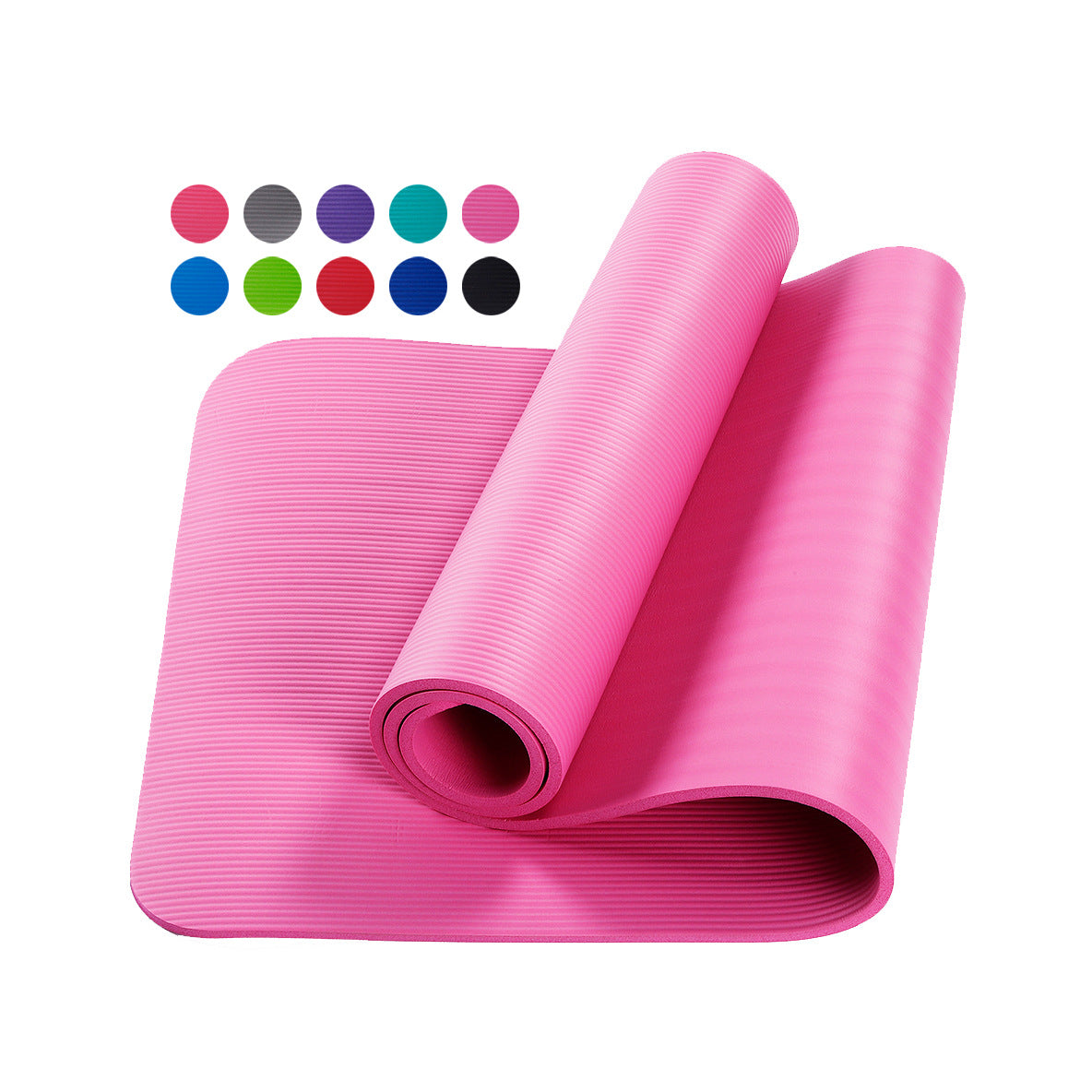 Custom Logo NBR Multi-Colored Yoga Mat | Premium Corporate Gifts and Custom Gifts