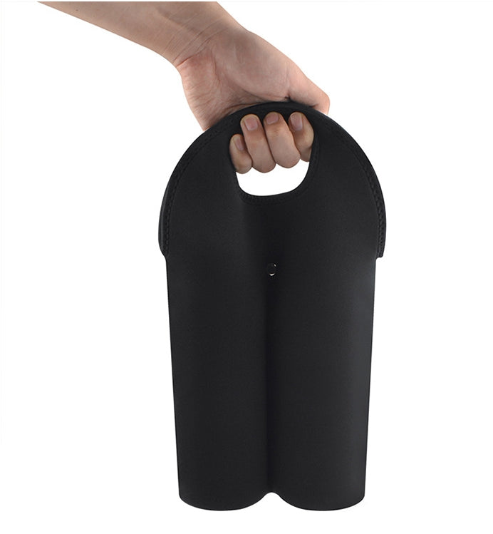 Custom Logo Diving Cloth Red Wine Protective Double Cup Sleeve | Premium Corporate Gifts and Custom Gifts