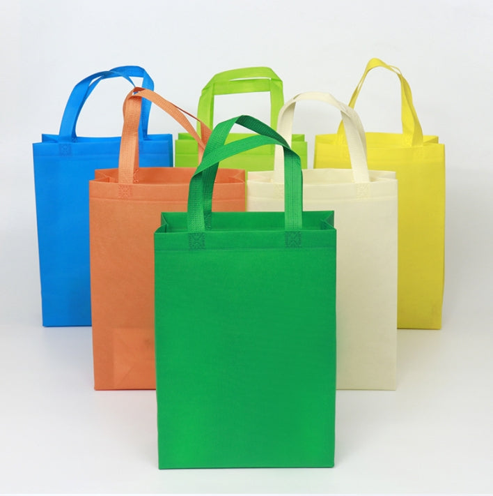 Custom Logo Non-woven eco-friendly shopping bag (upright with bottom and side)  | Premium Corporate Gifts and Custom Gifts