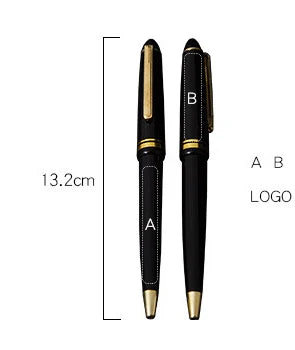 Custom Logo Classic semi-metallic style advertising ballpoint pen | Premium Corporate Gifts and Custom Gifts