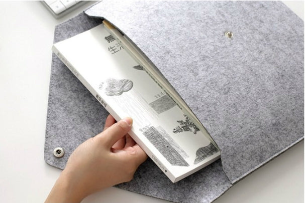 Custom Logo Office Felt Cloth Document Bag | Premium Corporate Gifts and Custom Gifts