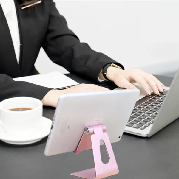 Custom Logo Aluminum Alloy Mobile Phone Holder Tablet Holder | Premium Corporate Gifts and Custom Gifts