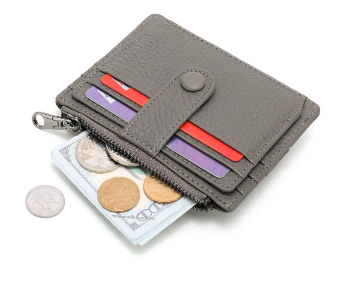 Custom Logo Soft leather coin card case | Premium Corporate Gifts and Custom Gifts