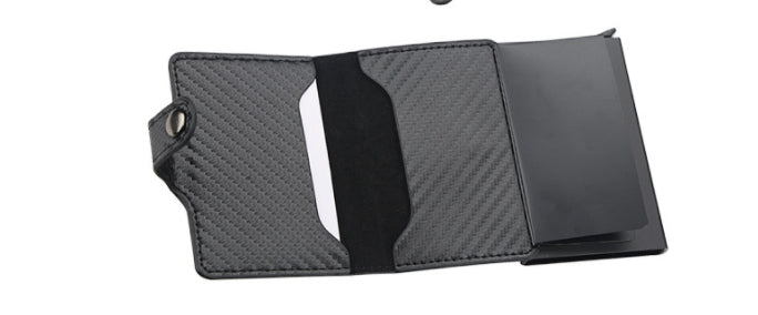 Custom Logo Plaid Anti-Magnetic Card Case | Premium Corporate Gifts and Custom Gifts