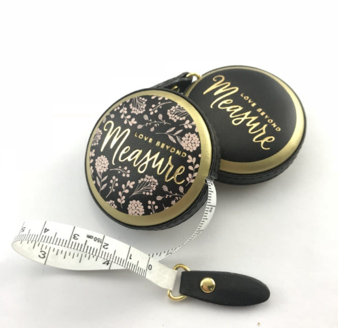 Custom Logo PU Gold Edge Cloth Ruler | Premium Corporate Gifts and Custom Gifts