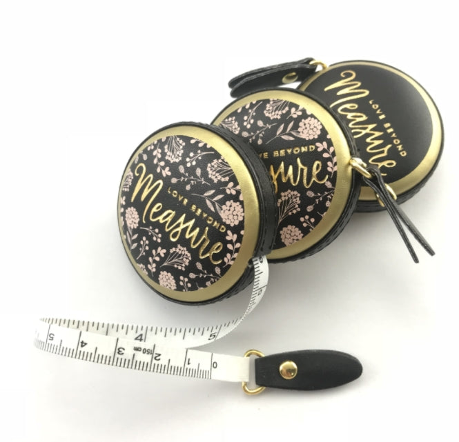 Custom Logo PU Gold Edge Cloth Ruler | Premium Corporate Gifts and Custom Gifts