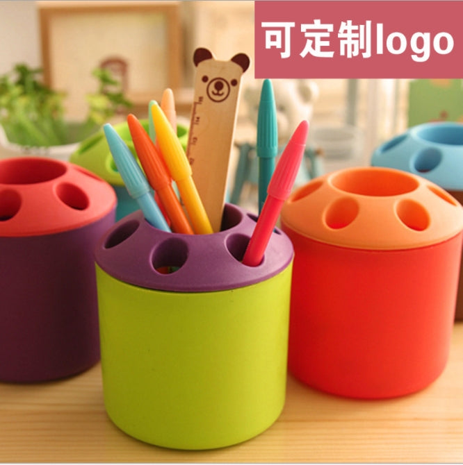 Custom Logo Colorful Multifunctional Pen Holder | Premium Corporate Gifts and Custom Gifts