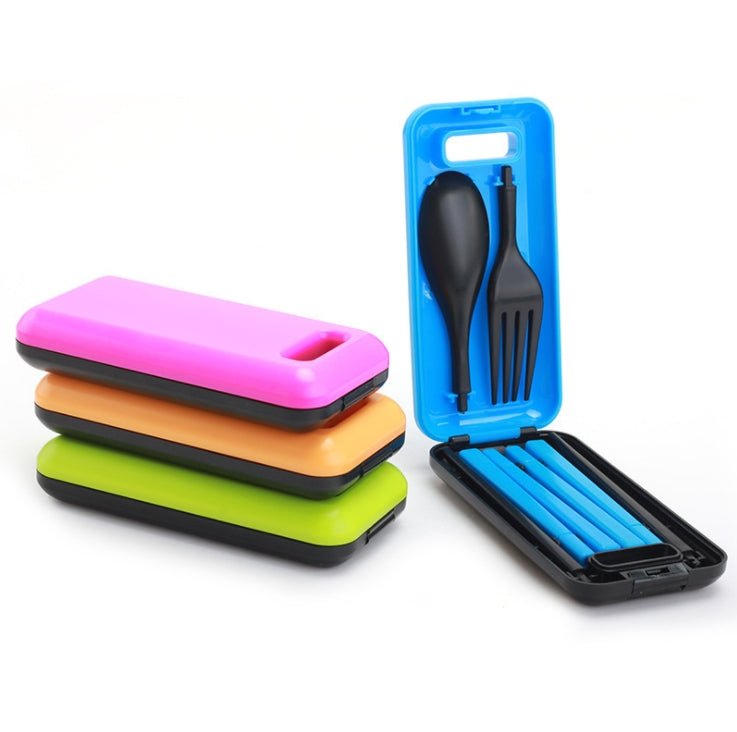 Custom Logo Candy-colored travel eco-friendly tableware storage set | Premium Corporate Gifts and Custom Gifts