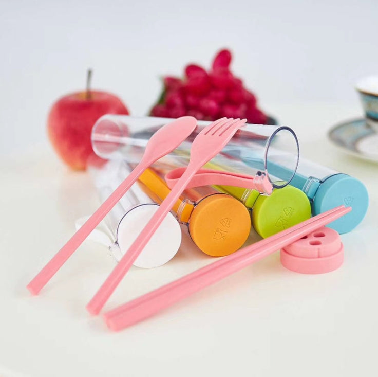 Custom Logo Portable Eco-friendly Tableware Set | Premium Corporate Gifts and Custom Gifts