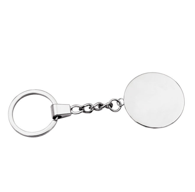 Custom Logo Advertising Round Metal Keychain | Premium Corporate Gifts and Custom Gifts