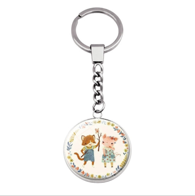 Custom Logo Advertising Round Metal Keychain | Premium Corporate Gifts and Custom Gifts