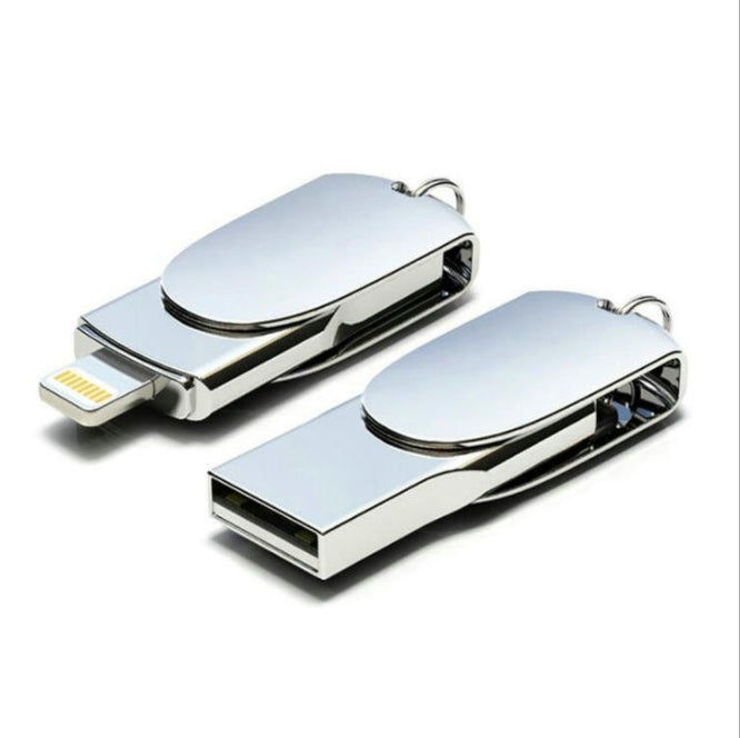 Custom Logo Matte Metal Rotating Flash Drive | Premium Corporate Gifts and Custom Gifts