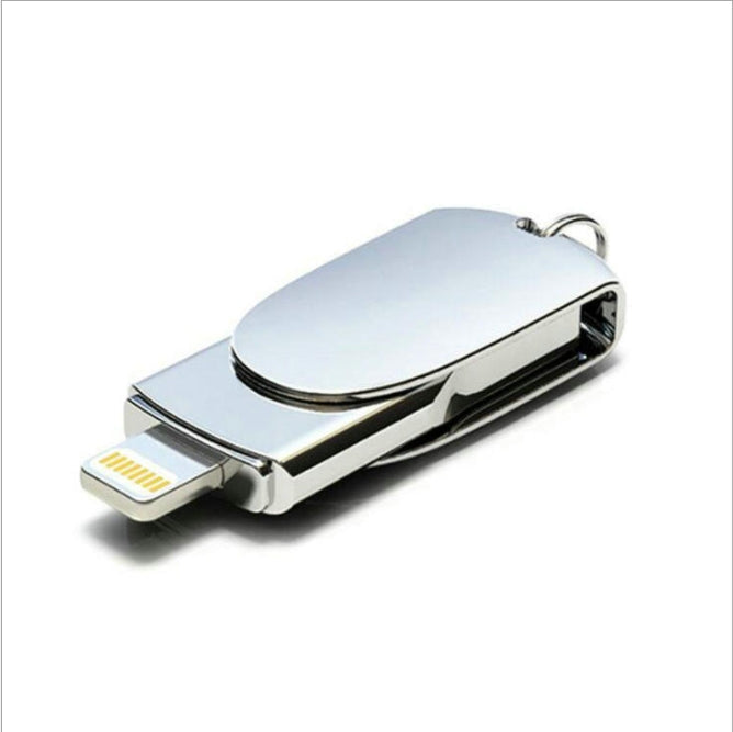 Custom Logo Matte Metal Rotating Flash Drive | Premium Corporate Gifts and Custom Gifts