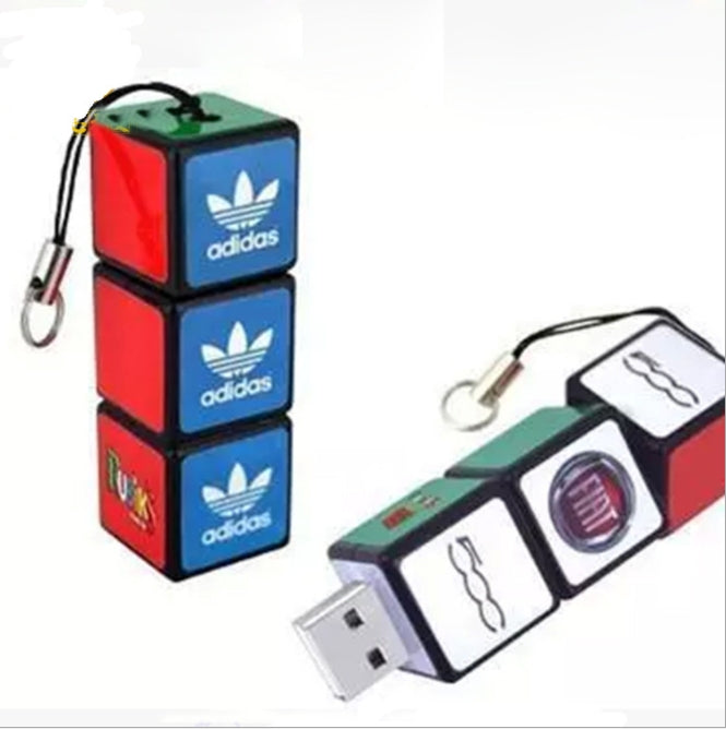 Custom Logo Rubik's Cube Shaped Flash Drive | Premium Corporate Gifts and Custom Gifts
