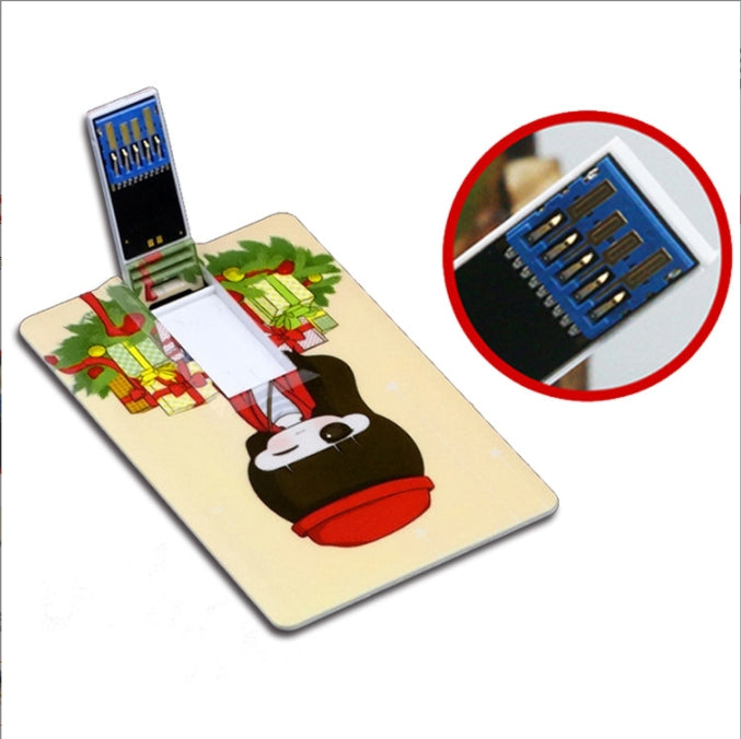 Custom Logo Colorful business card-style flash drive | Premium Corporate Gifts and Custom Gifts