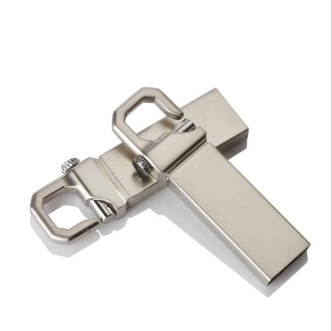 Custom Logo Metal Lock Ring Flash Drive | Premium Corporate Gifts and Custom Gifts