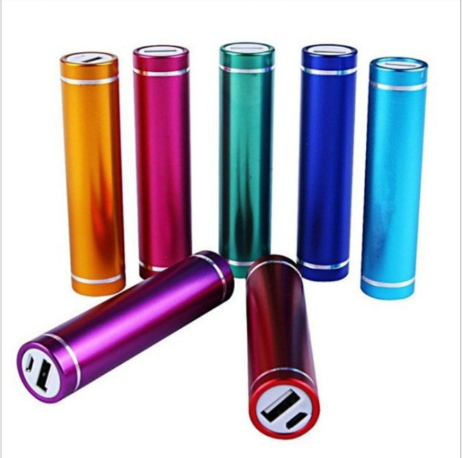 Custom Logo Cylindrical Aluminum Alloy Power Bank | Premium Corporate Gifts and Custom Gifts