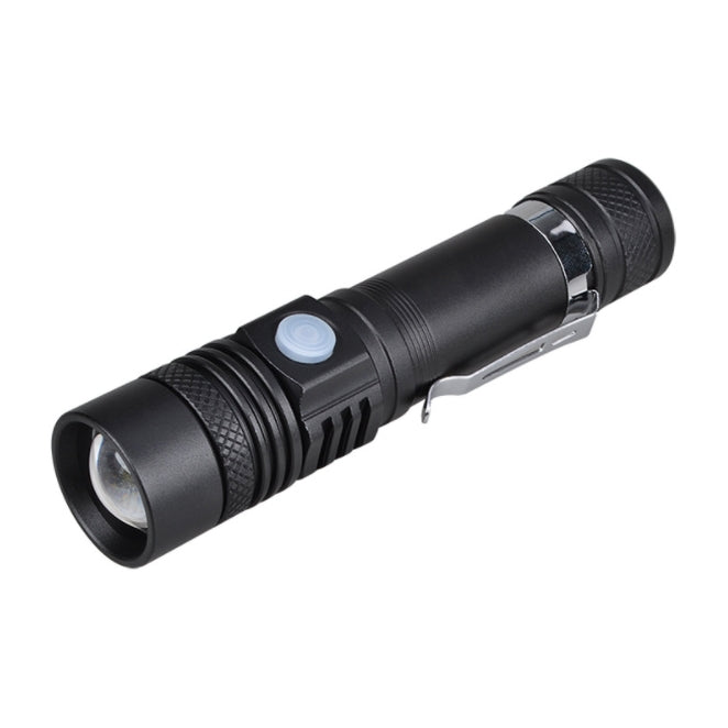 Custom Logo Portable aluminum alloy bright flashlight | Premium Corporate Gifts and Custom Gifts