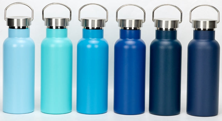 Colourful Stainless Steel Hand-held Water Bottle, view 2 of 5