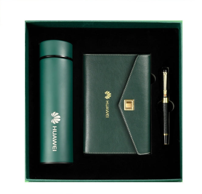 Business Thermos Mug Notebook Gift Box, view 3 of 3