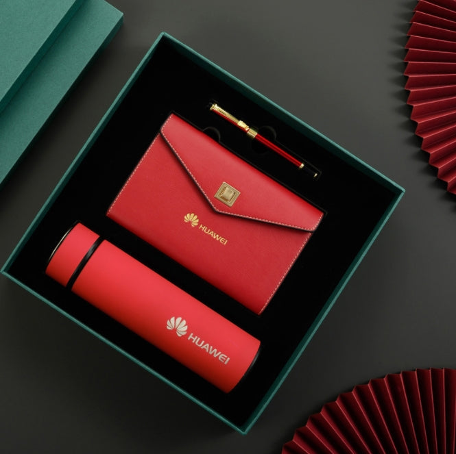 Business Thermos Mug Notebook Gift Box, view 2 of 3