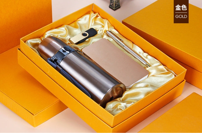 Custom Logo Corporate Business 4-Piece Gift Box | Premium Corporate Gifts and Custom Gifts