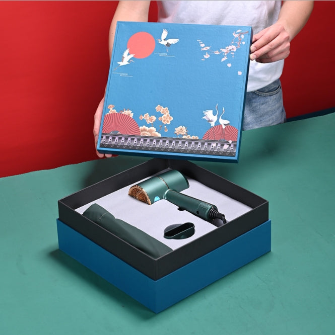 Custom Logo High-end hair dryer + umbrella gift box set | Premium Corporate Gifts and Custom Gifts