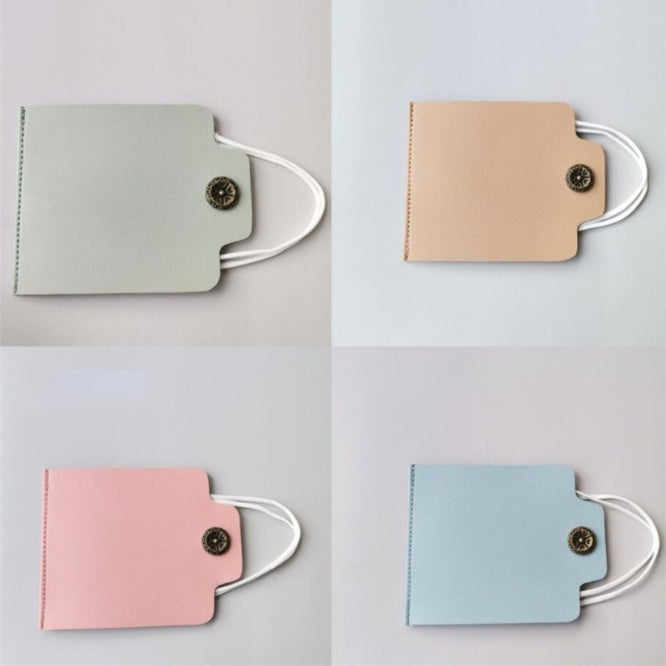 Custom Logo Square Leather Mask Storage Clip | Premium Corporate Gifts and Custom Gifts