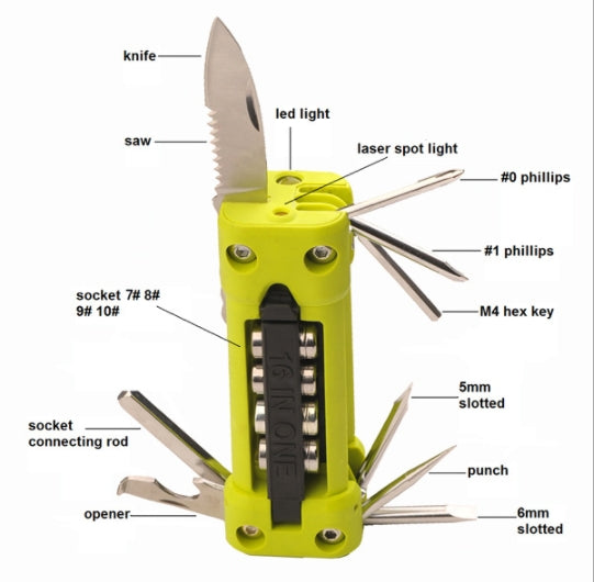 Custom Logo Textured Multi-Functional Tool Set | Premium Corporate Gifts and Custom Gifts