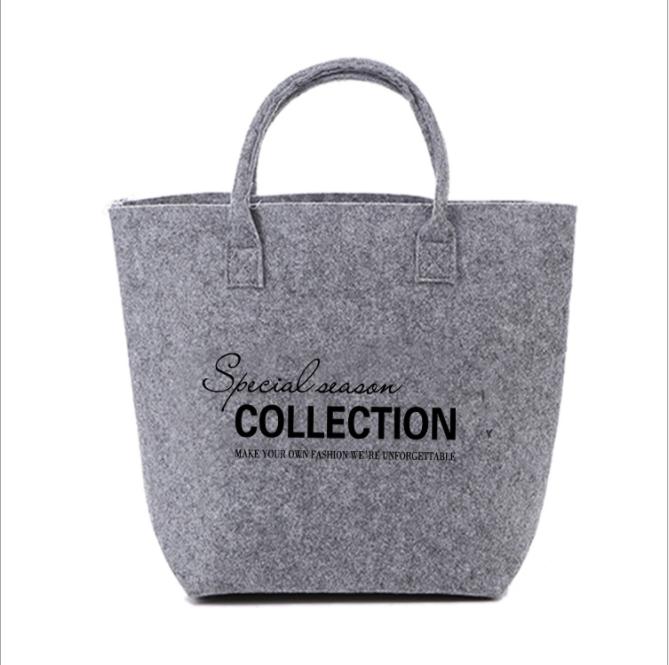 Classic Wool Felt Handbag, view 3 of 3