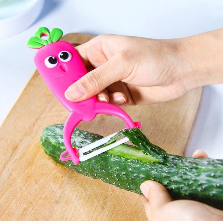 Custom Logo Carrot-shaped paring knife | Premium Corporate Gifts and Custom Gifts