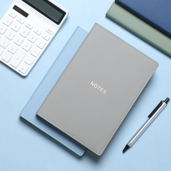 Custom Logo Simple plain leather notebook | Premium Corporate Gifts and Custom Gifts