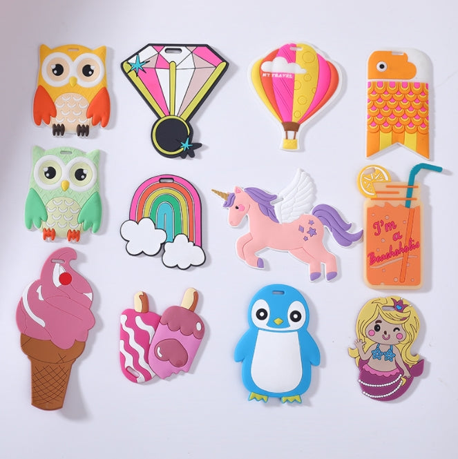 Custom Logo Shaped PVC Luggage Tag | Premium Corporate Gifts and Custom Gifts