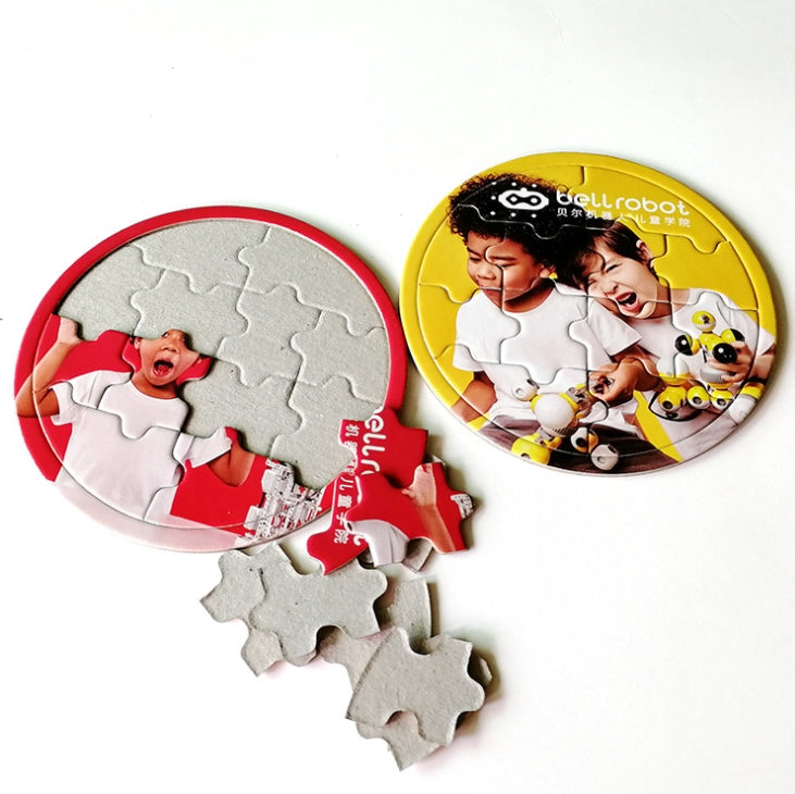 Custom Logo Round Puzzle | Premium Corporate Gifts and Custom Gifts