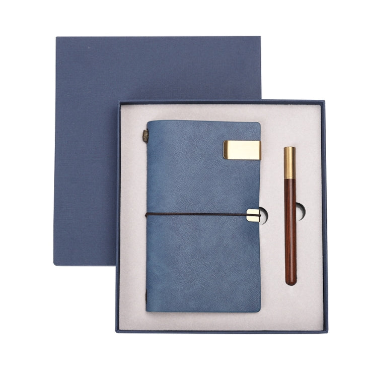 Custom Logo A6 Notepad + Ballpoint Pen Business Gift Box | Premium Corporate Gifts and Custom Gifts