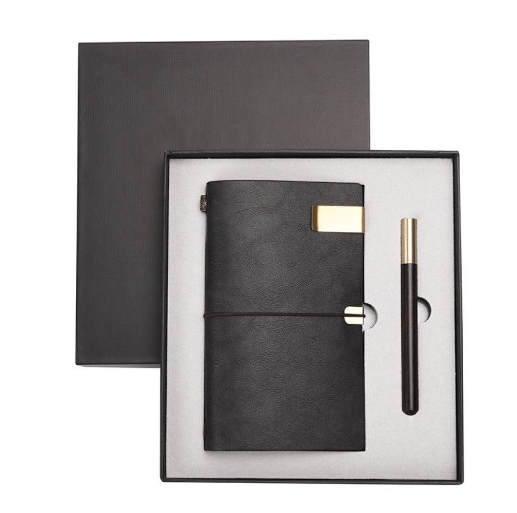Custom Logo A6 Notepad + Ballpoint Pen Business Gift Box | Premium Corporate Gifts and Custom Gifts