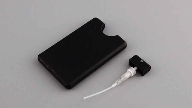 Custom Logo Square Card Alcohol Spray Bottle | Premium Corporate Gifts and Custom Gifts