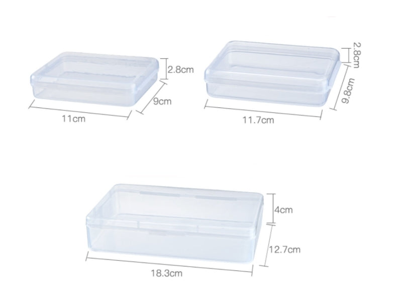 Custom Logo Transparent Mask Storage Box | Premium Corporate Gifts and Custom Gifts