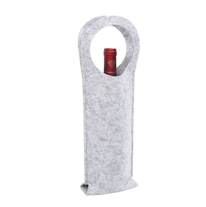 Fashionable Wool Felt Red Wine Bag, view 3 of 3