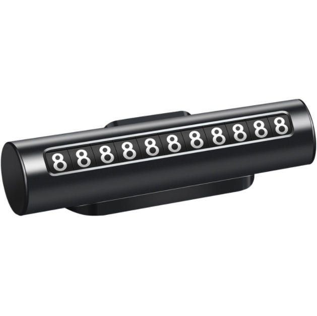 Custom Logo Automotive aluminum alloy temporary parking number plate | Premium Corporate Gifts and Custom Gifts