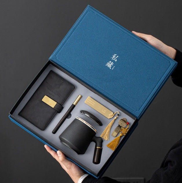 Custom Logo Business Office Tea Set of Five | Premium Corporate Gifts and Custom Gifts