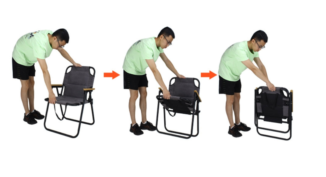 Custom Logo Outdoor Leisure Folding Chair | Premium Corporate Gifts and Custom Gifts