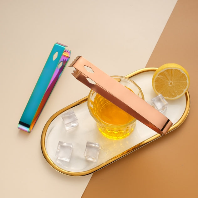 Custom Logo Non-slip stainless steel ice bucket ice cube clip | Premium Corporate Gifts and Custom Gifts