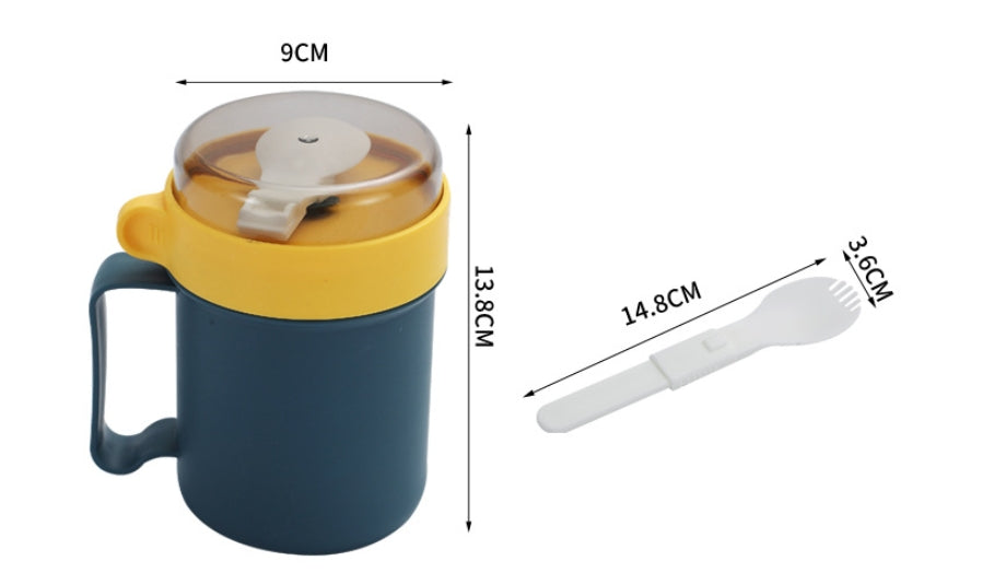 Custom Logo Japanese Color Jumping Soup Cup 500ml | Premium Corporate Gifts and Custom Gifts