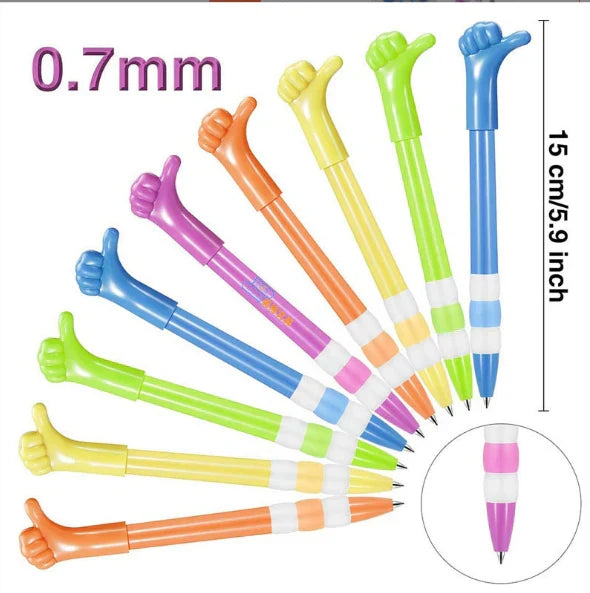 Custom Logo Finger-shaped ballpoint pen | Premium Corporate Gifts and Custom Gifts