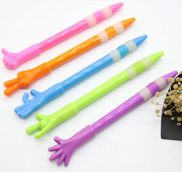 Custom Logo Finger-shaped ballpoint pen | Premium Corporate Gifts and Custom Gifts